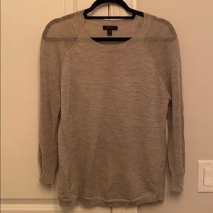 J. Crew Gray Light Weight Sweater
